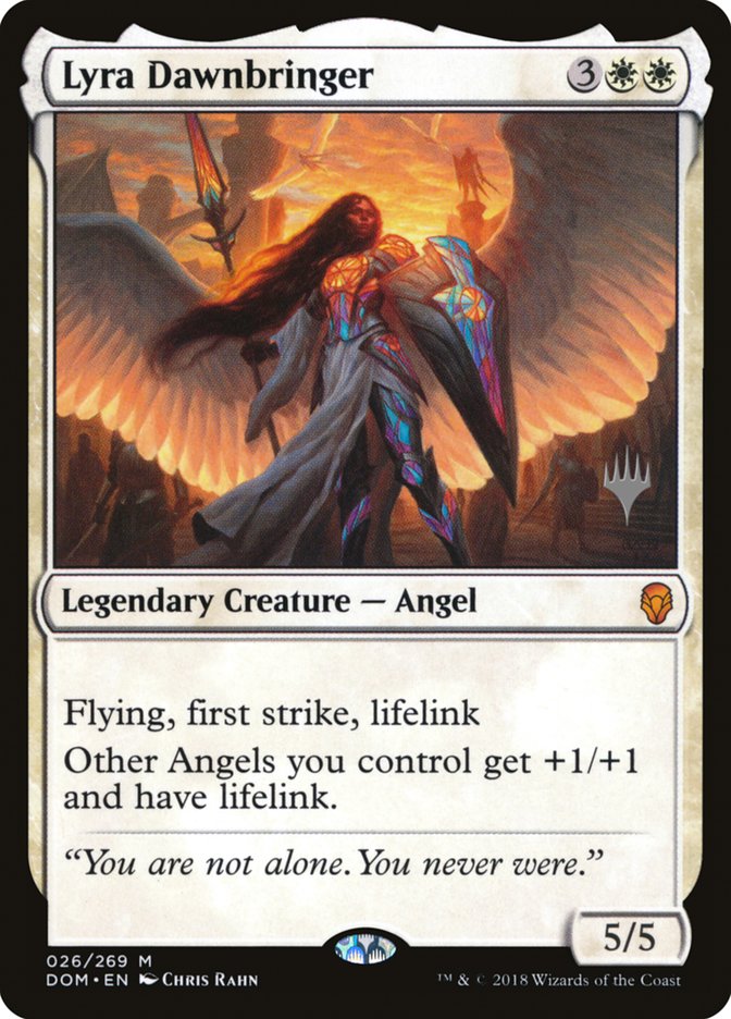 Lyra Dawnbringer [Dominaria Promos] | Good Games Adelaide SA