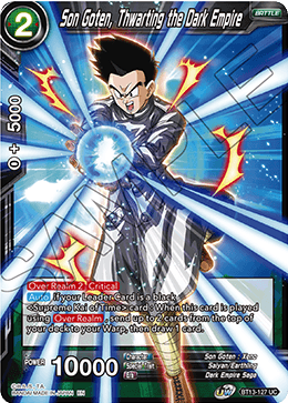 Son Goten, Thwarting the Dark Empire (Uncommon) [BT13-127] | Good Games Adelaide SA