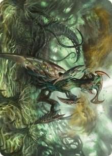 Zopandrel Hunger Dominus Art Card 44 (Art Series: Phyrexia: All Will Be One)  | Good Games Adelaide SA