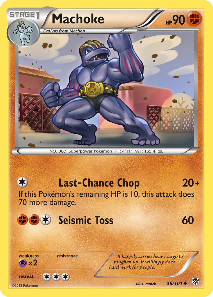 Machoke (48/101) [Black & White: Plasma Blast] | Good Games Adelaide SA