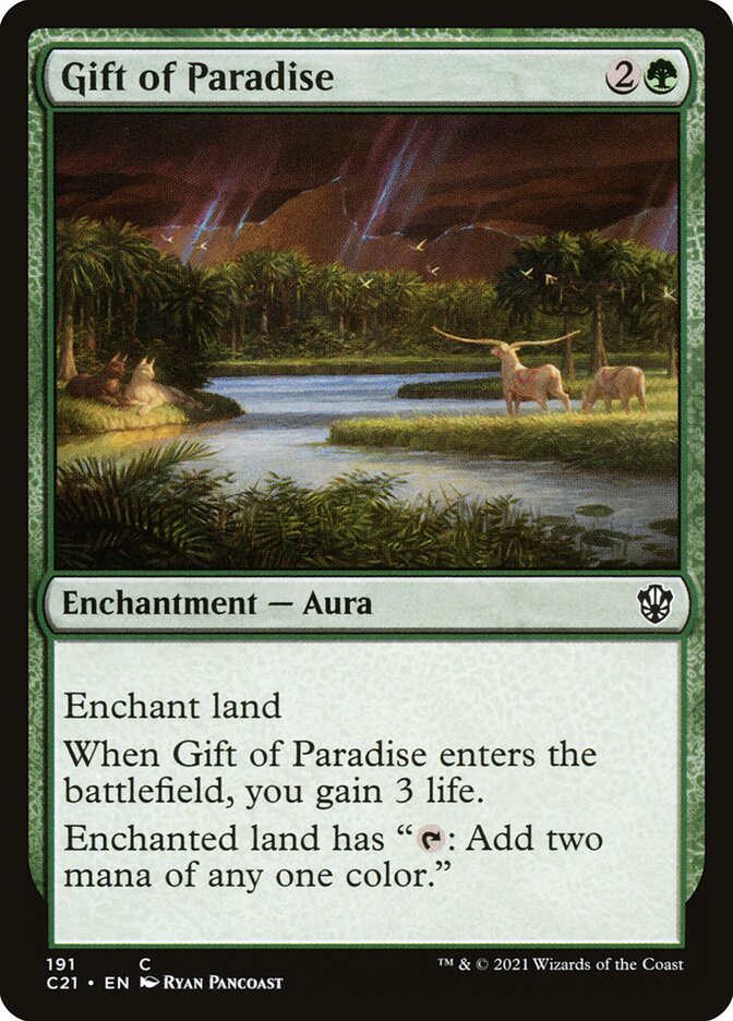 Gift of Paradise 191 (Commander 2021)  | Good Games Adelaide SA