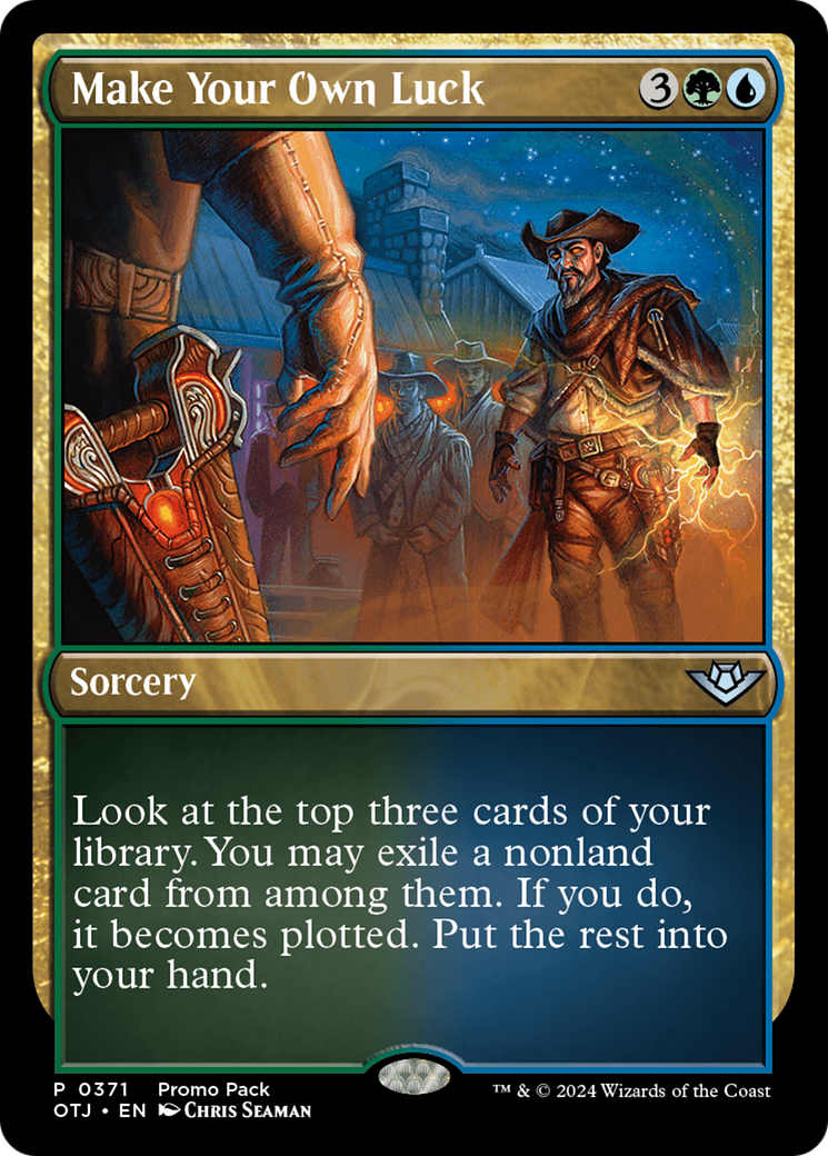 Make Your Own Luck (Promo Pack) [Outlaws of Thunder Junction Promos] | Good Games Adelaide SA
