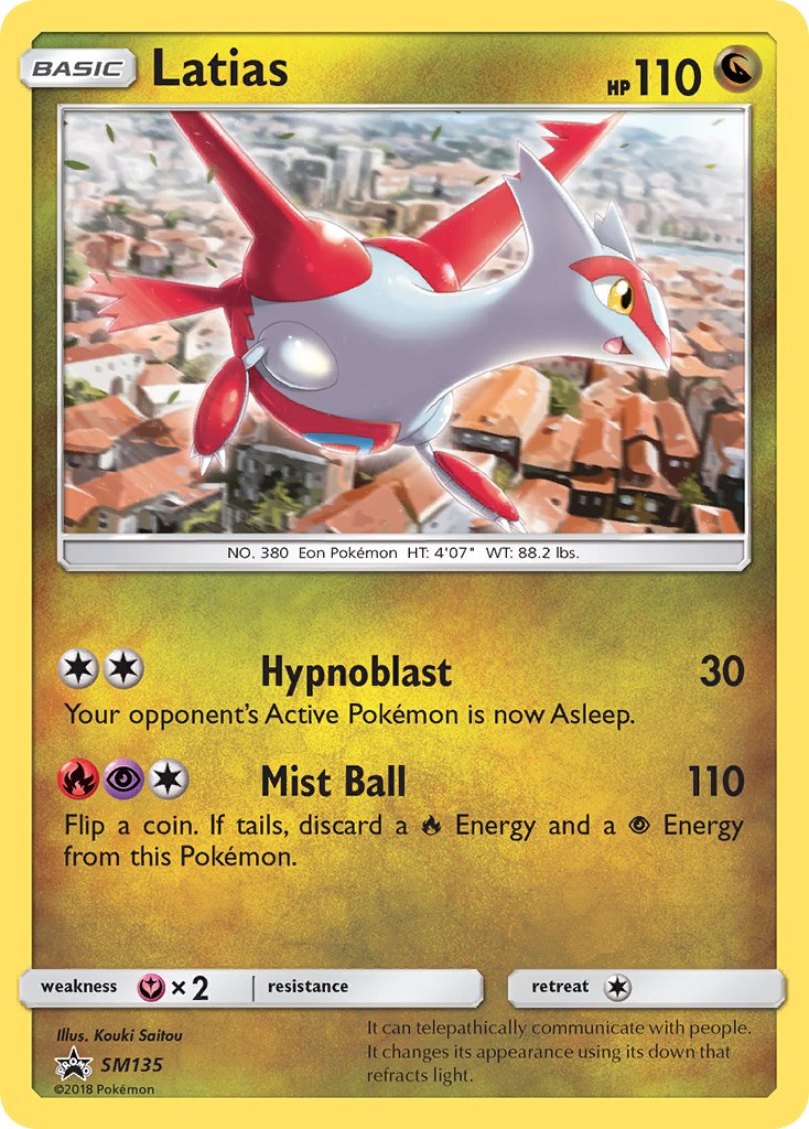 Latias (SM135) [Sun & Moon: Black Star Promos] | Good Games Adelaide SA
