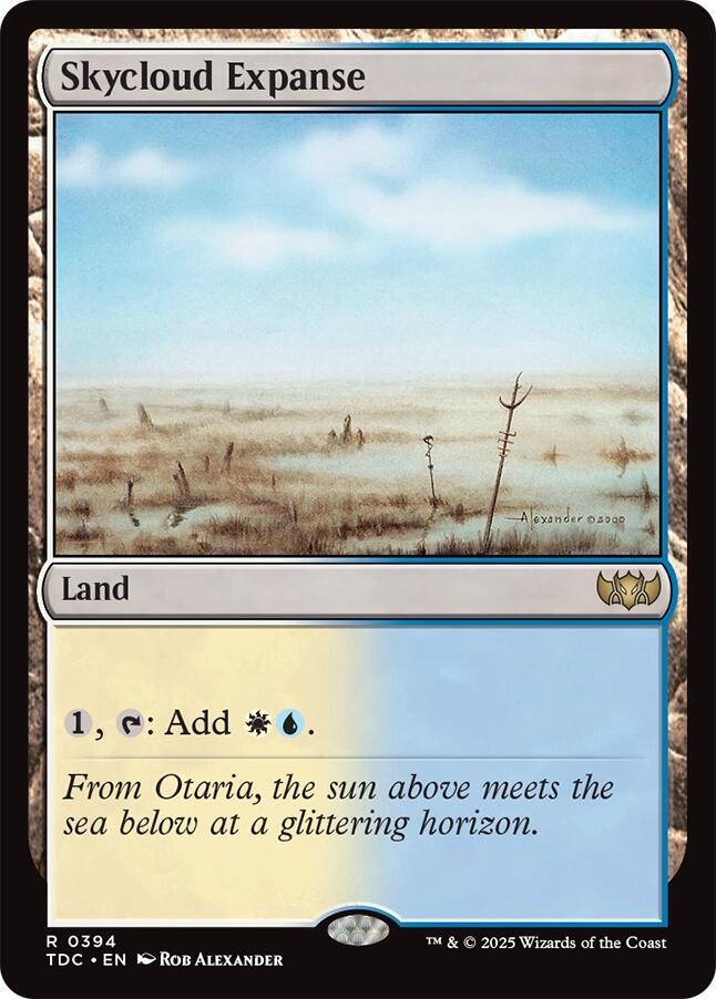 Skycloud Expanse 394 (Commander: Tarkir: Dragonstorm)  | Good Games Adelaide SA