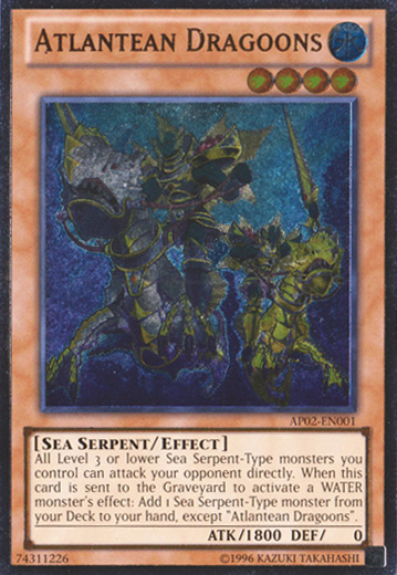 Atlantean Dragoons [AP02-EN001] Ultimate Rare | Good Games Adelaide SA