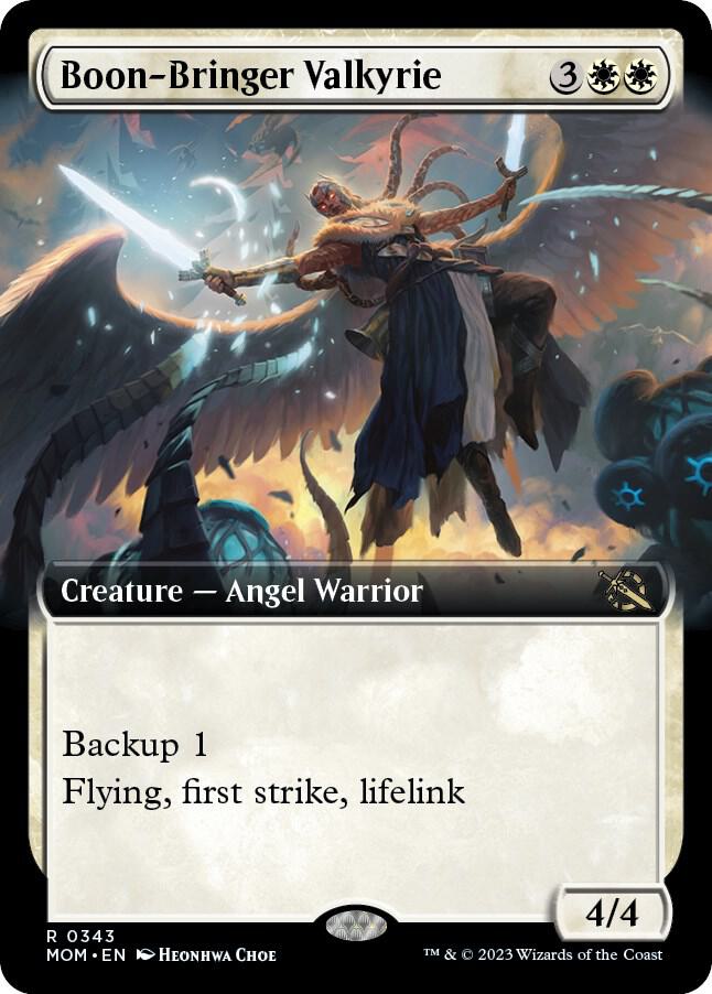 Boon Bringer Valkyrie 343 (March of the Machine)  - Extended Art | Good Games Adelaide SA