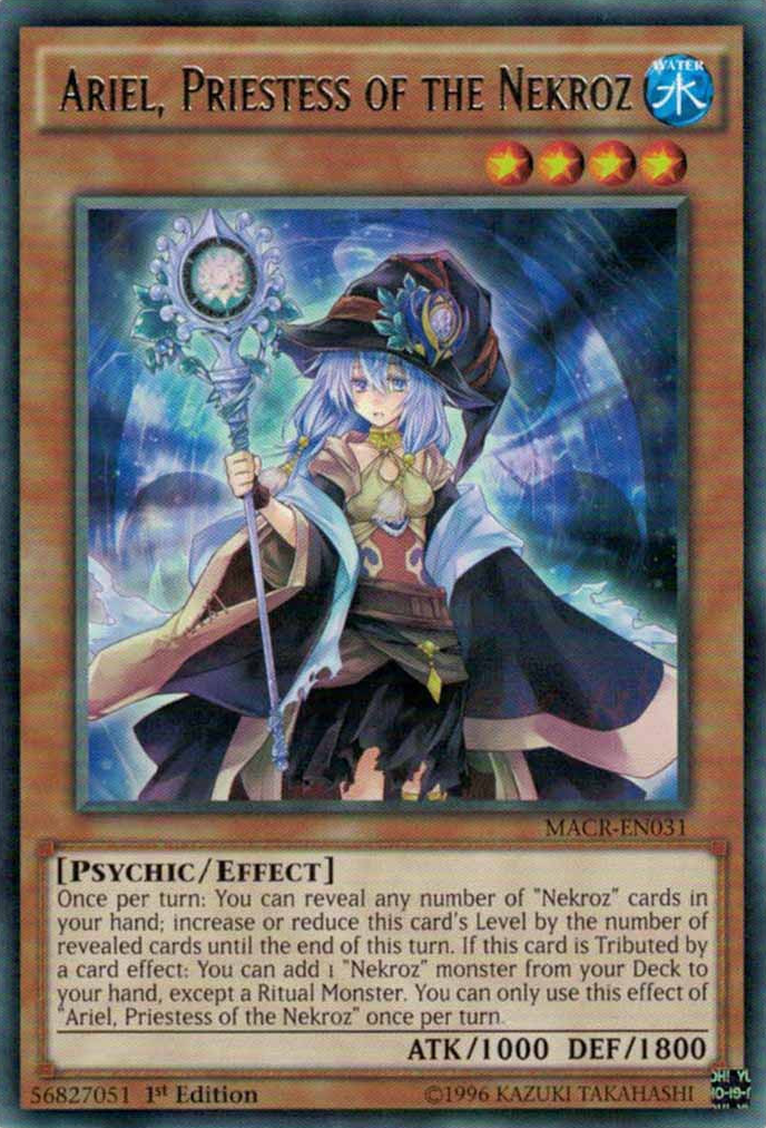 Ariel, Priestess of the Nekroz [MACR-EN031] Rare | Good Games Adelaide SA