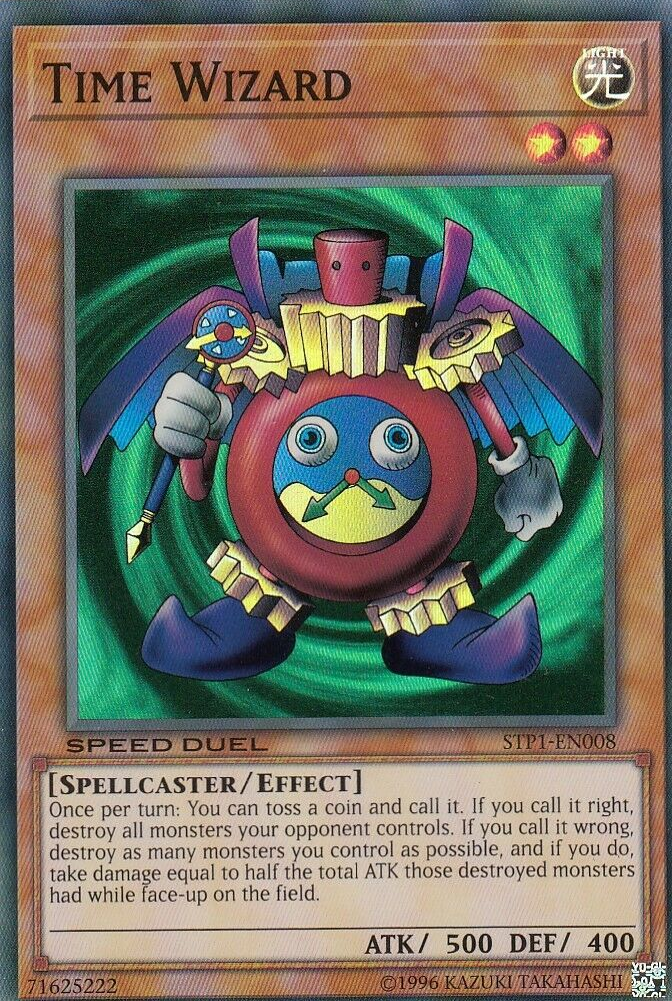Time Wizard [STP1-EN008] Super Rare | Good Games Adelaide SA