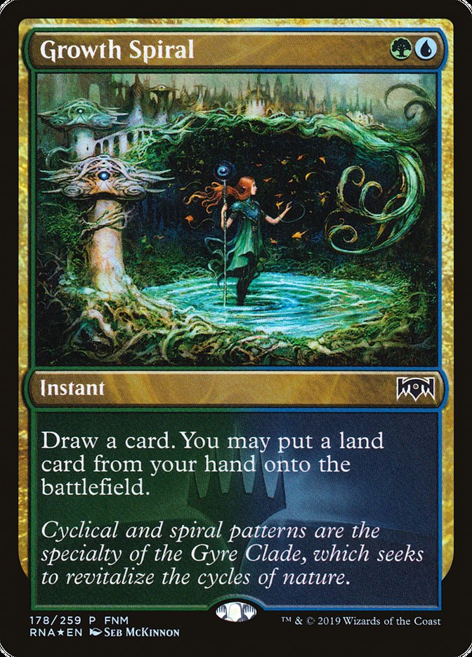 Growth Spiral [Ravnica Allegiance Promos] | Good Games Adelaide SA