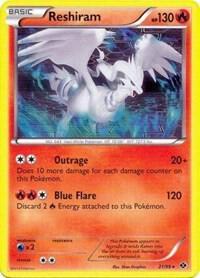 Reshiram 21 99 Next Destinies 021/099 (Deck Exclusives)  - Holofoil | Good Games Adelaide SA