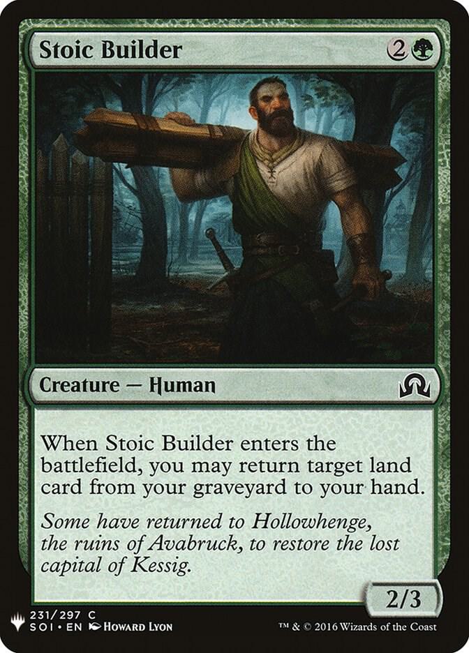 Stoic Builder 231 (The List Reprints)  | Good Games Adelaide SA