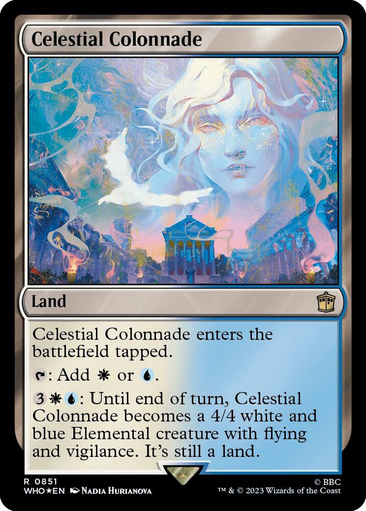 Celestial Colonnade 851 (Universes Beyond: Doctor Who)  - Foil | Good Games Adelaide SA