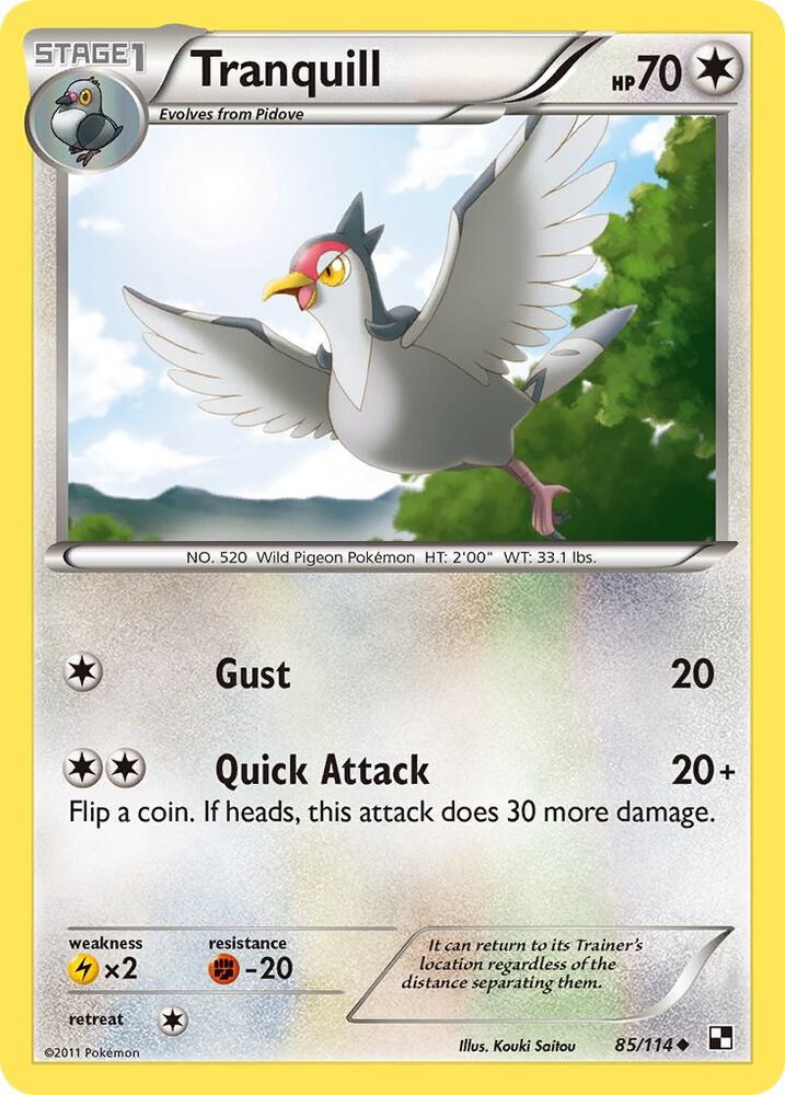 Tranquill 85/114 (Black and White)  | Good Games Adelaide SA