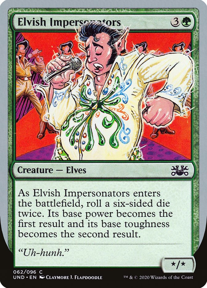 Elvish Impersonators 62 (Unsanctioned)  | Good Games Adelaide SA