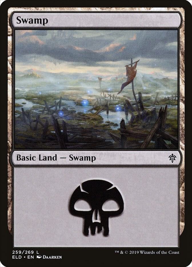 Swamp 259 (Throne of Eldraine)  | Good Games Adelaide SA
