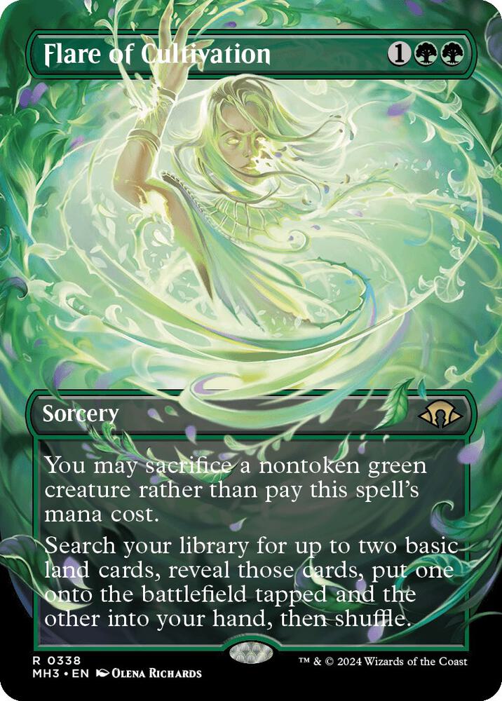 Flare of Cultivation 338/319 (Modern Horizons 3)  - Borderless | Good Games Adelaide SA