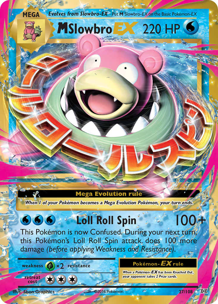 M Slowbro EX (27/108) [XY: Evolutions] | Good Games Adelaide SA
