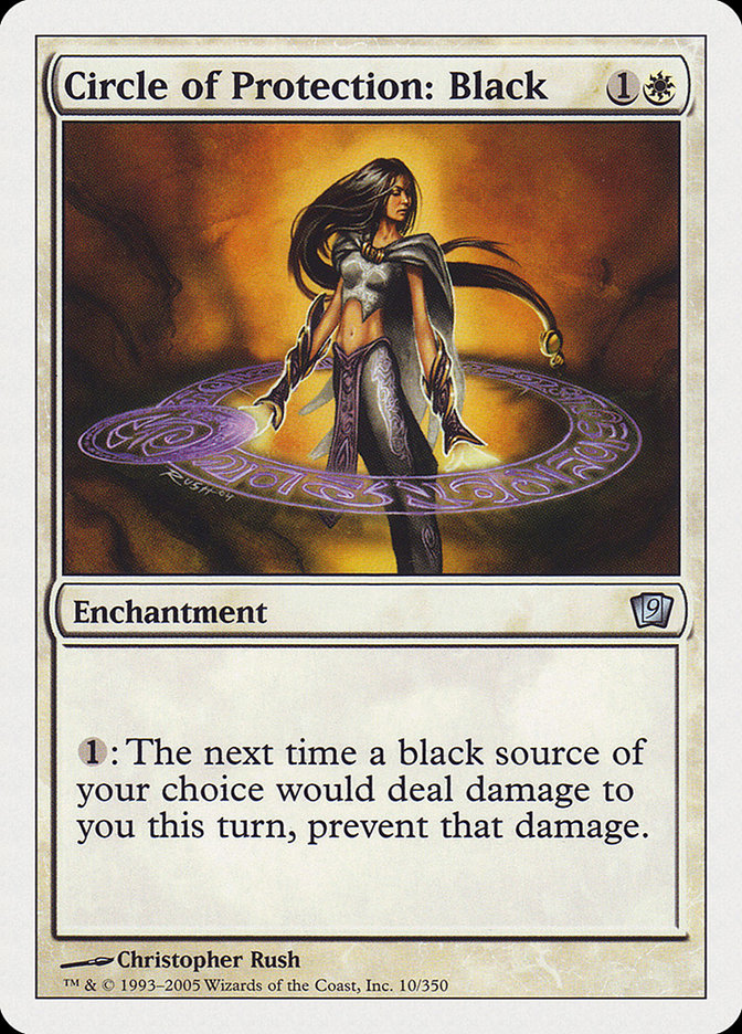 Circle of Protection: Black 10 (9th Edition)  | Good Games Adelaide SA