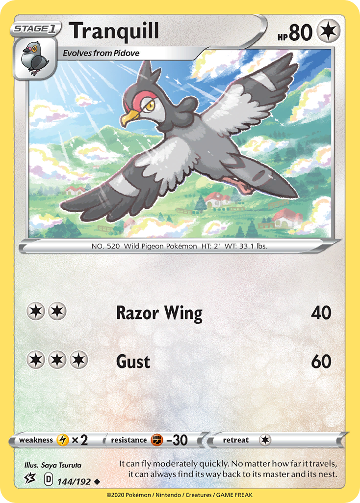 Tranquill (144/192) [Sword & Shield: Rebel Clash] | Good Games Adelaide SA