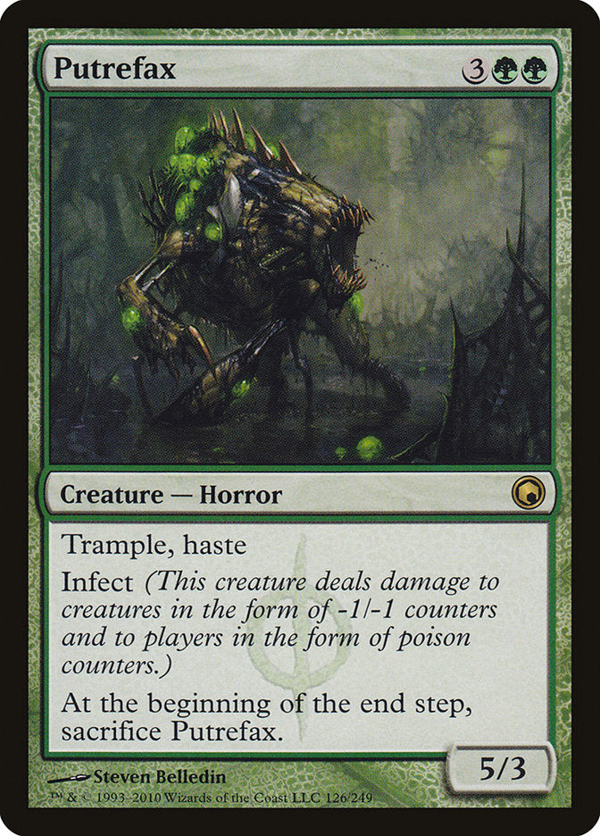 Putrefax 126 (Scars of Mirrodin)  - Foil | Good Games Adelaide SA