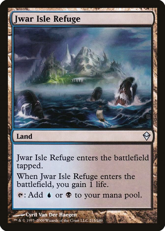 Jwar Isle Refuge 215 (Zendikar)  - Foil | Good Games Adelaide SA