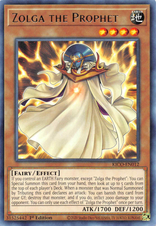 Zolga the Prophet (Rare) [KICO-EN012] Rare | Good Games Adelaide SA
