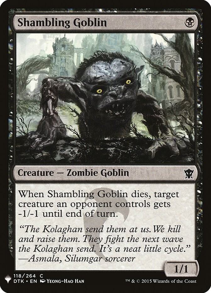 Shambling Goblin 118 (The List Reprints)  | Good Games Adelaide SA