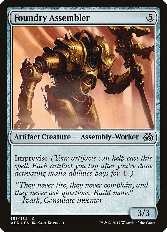 Foundry Assembler 151 (Aether Revolt)  | Good Games Adelaide SA