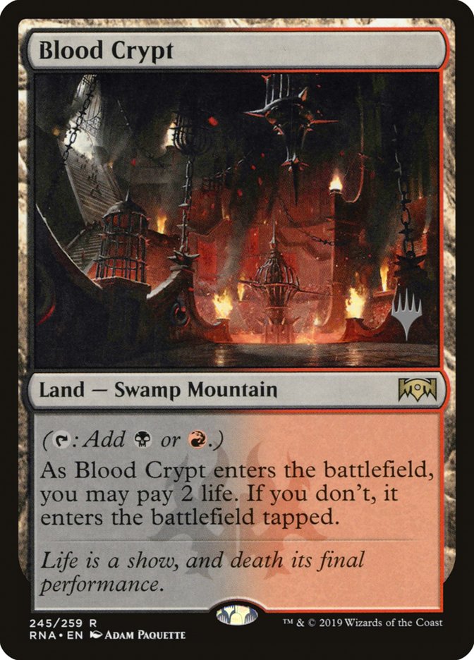 Blood Crypt [Promo Pack: Throne of Eldraine] | Good Games Adelaide SA