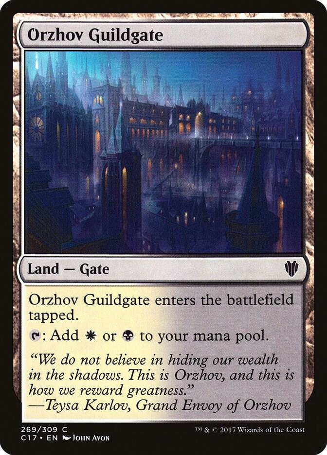 Orzhov Guildgate 269 (Commander 2017)  | Good Games Adelaide SA