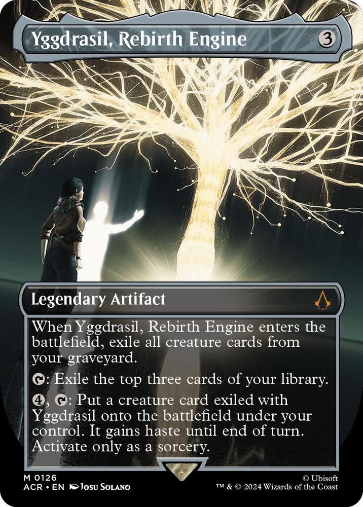Yggdrasil, Rebirth Engine 126 (Universes Beyond: Assassin's Creed)  - Foil | Good Games Adelaide SA