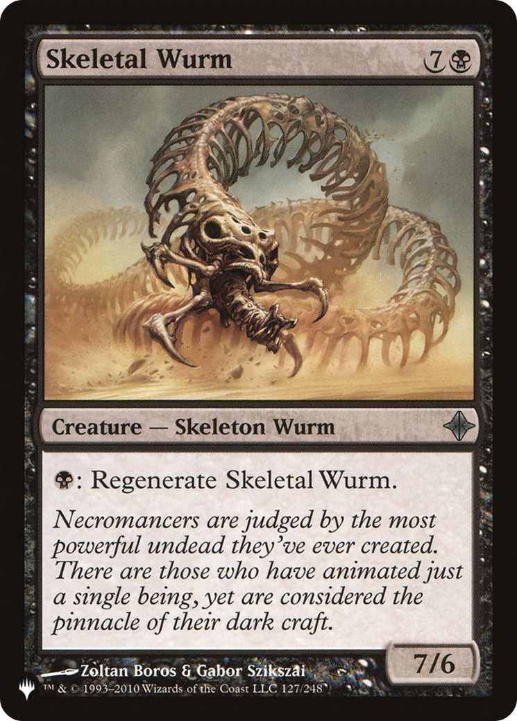 Skeletal Wurm [The List Reprints] | Good Games Adelaide SA