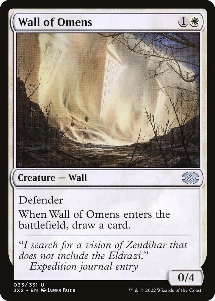 Wall of Omens 33 (Double Masters 2022)  | Good Games Adelaide SA
