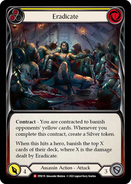 Eradicate [DYN119] (Dynasty)  Rainbow Foil | Good Games Adelaide SA