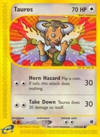 Tauros 133/165 (Expedition)  - Reverse Holofoil | Good Games Adelaide SA