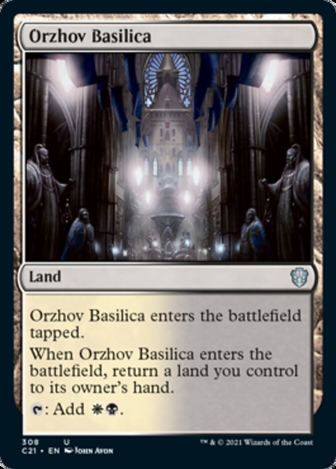 Orzhov Basilica [Commander 2021] | Good Games Adelaide SA