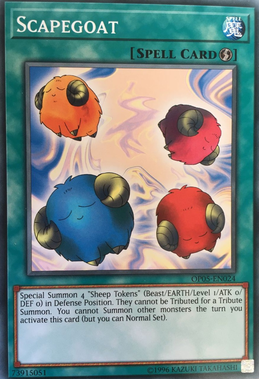 Scapegoat [OP05-EN024] Common | Good Games Adelaide SA