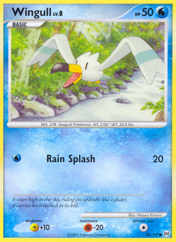 Wingull (81/99) [Platinum: Arceus] | Good Games Adelaide SA