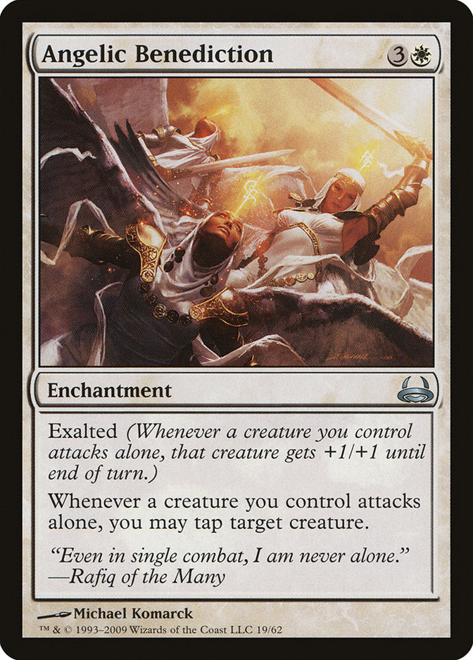 Angelic Benediction [Duel Decks: Divine vs. Demonic] | Good Games Adelaide SA