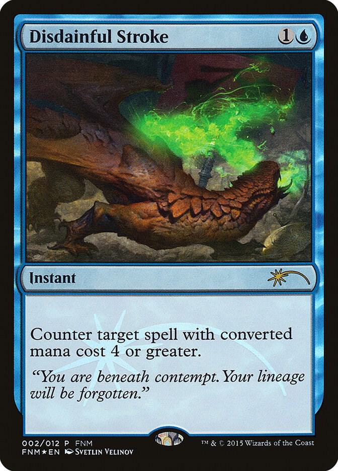 Disdainful Stroke 2 (FNM Promos)  - Foil | Good Games Adelaide SA