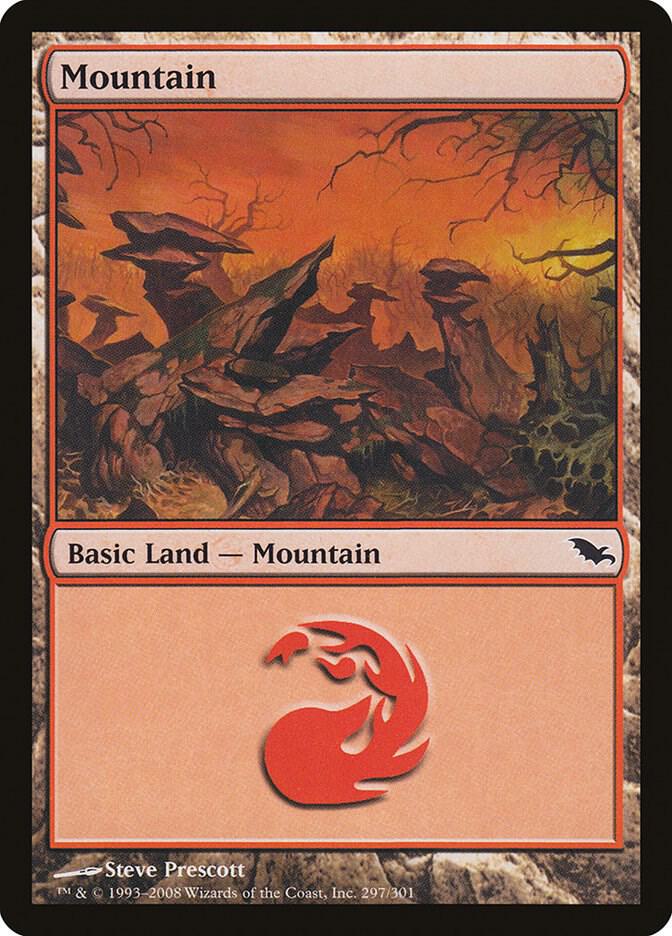 Mountain 297 (Shadowmoor)  | Good Games Adelaide SA