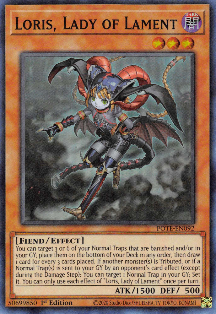 Loris, Lady of Lament [POTE-EN092] Super Rare | Good Games Adelaide SA