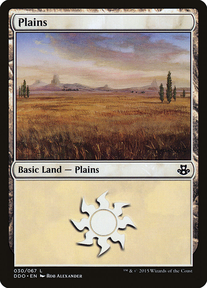 Plains (30) [Duel Decks: Elspeth vs. Kiora] | Good Games Adelaide SA