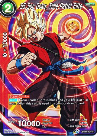 SS Son Goku, Time Patrol Elite [BT11-128] | Good Games Adelaide SA