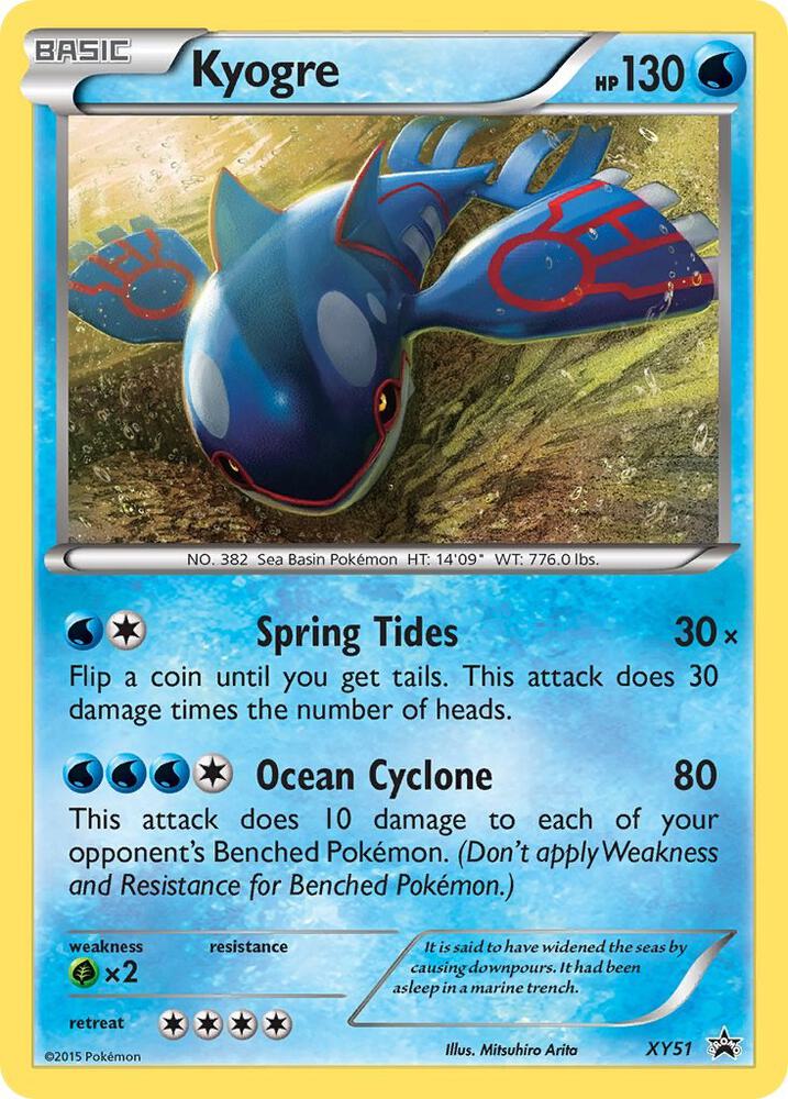 Kyogre XY51 (XY Promos)  - Holofoil | Good Games Adelaide SA