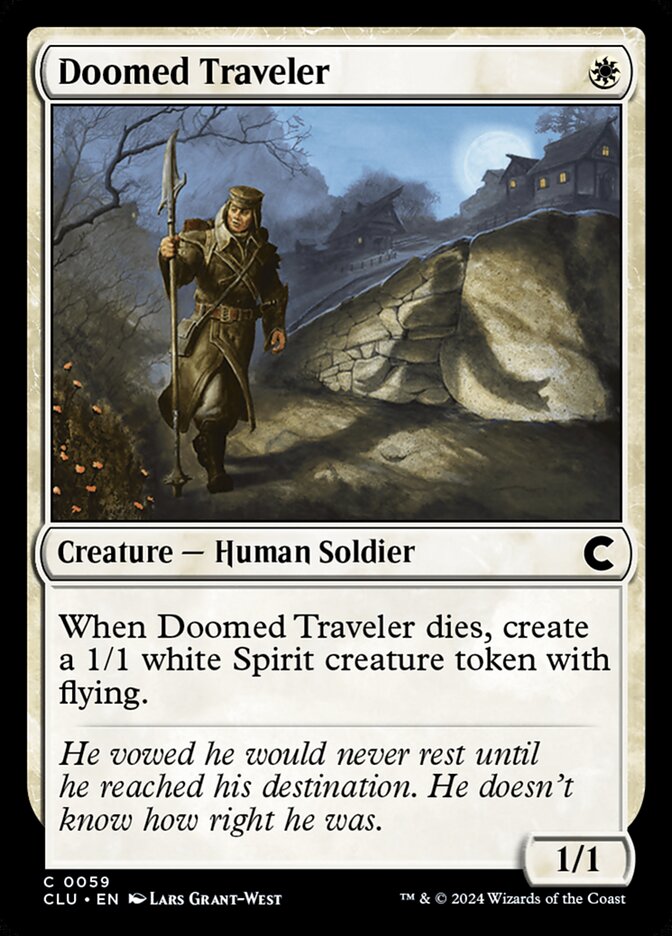 Doomed Traveler 59 (Ravnica: Clue Edition)  | Good Games Adelaide SA
