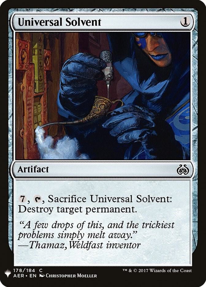 Universal Solvent 178 (The List Reprints)  | Good Games Adelaide SA