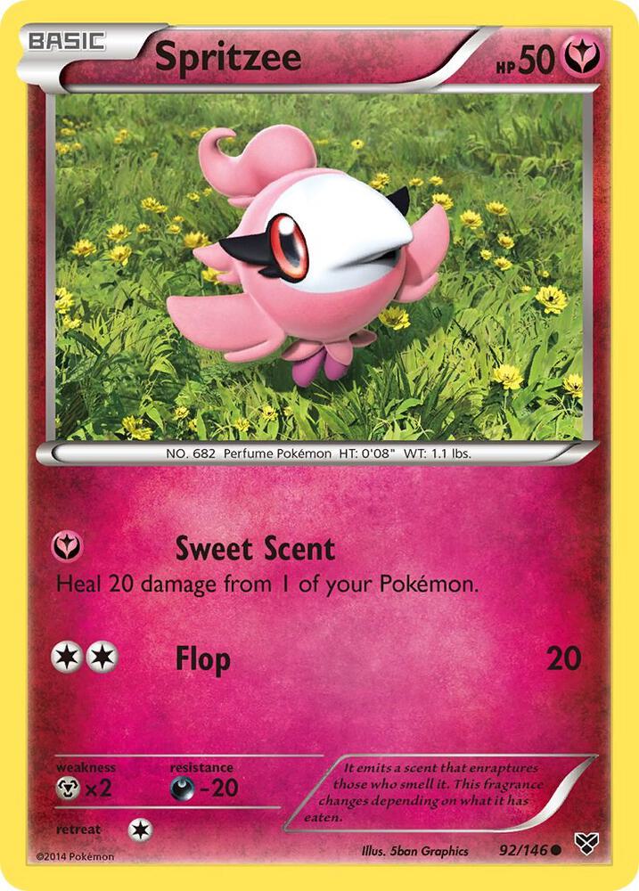 Spritzee 92/146 (XY Base Set)  | Good Games Adelaide SA