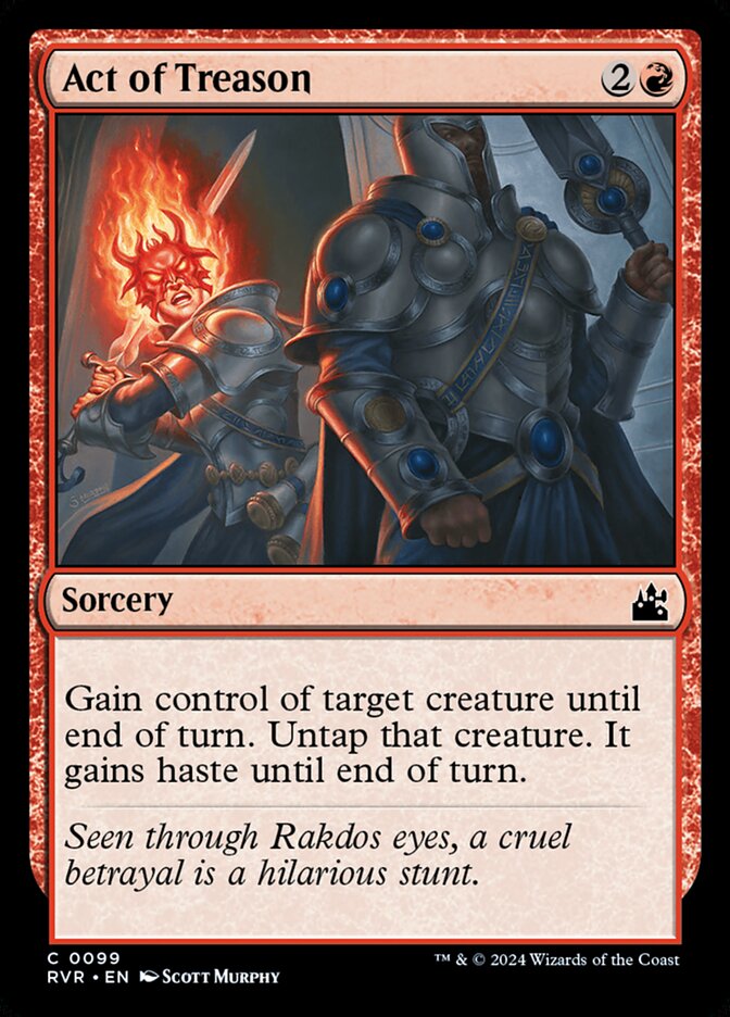 Act of Treason 99 (Ravnica Remastered)  | Good Games Adelaide SA