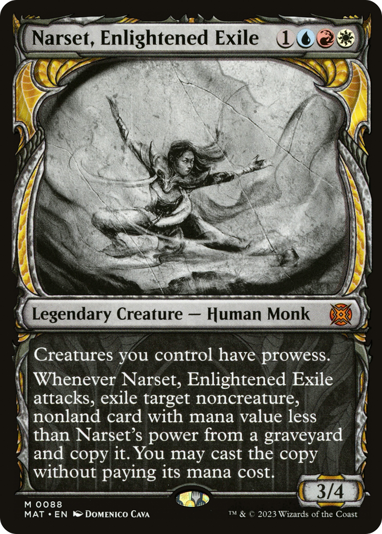 Narset, Enlightened Exile (Showcase) [March of the Machine: The Aftermath] | Good Games Adelaide SA